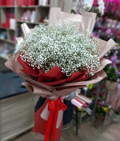 Букет цветов из: Гипсофила в Шумский