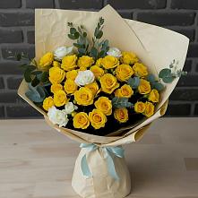 Букет цветов из:  Розы #REPLACE_PRED# Шумский