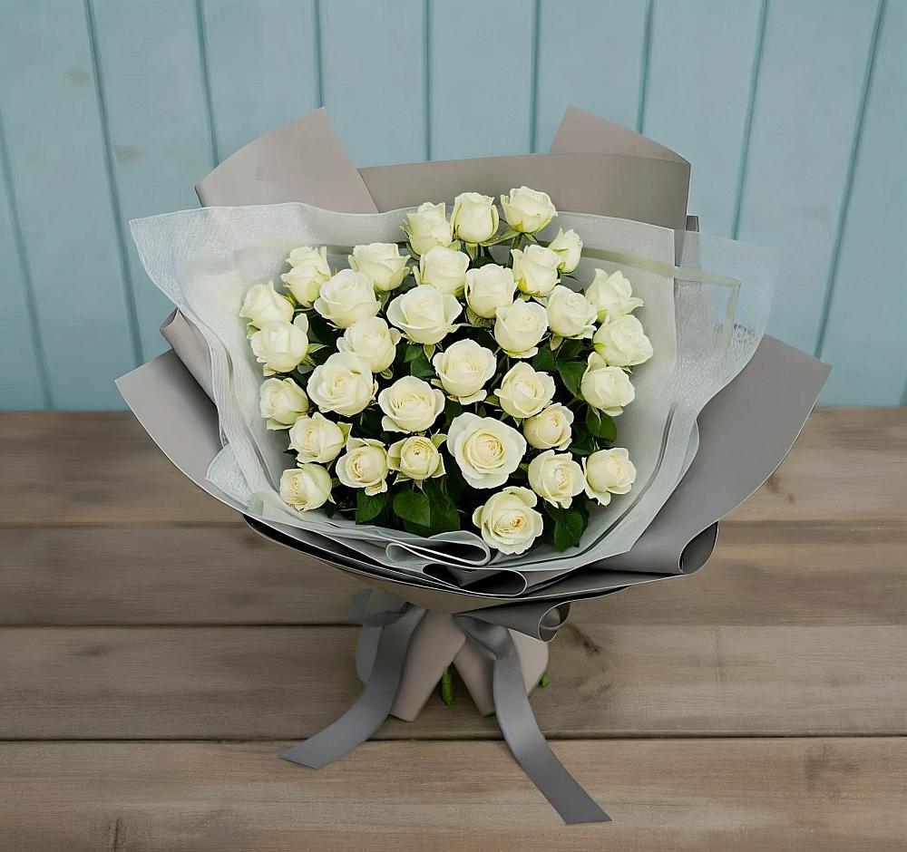 Букет Белоснежная нежность в Шумский