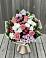 Букет цветов из: Альстромерии, Гвоздики, Розы и Хризантемы в Шумский