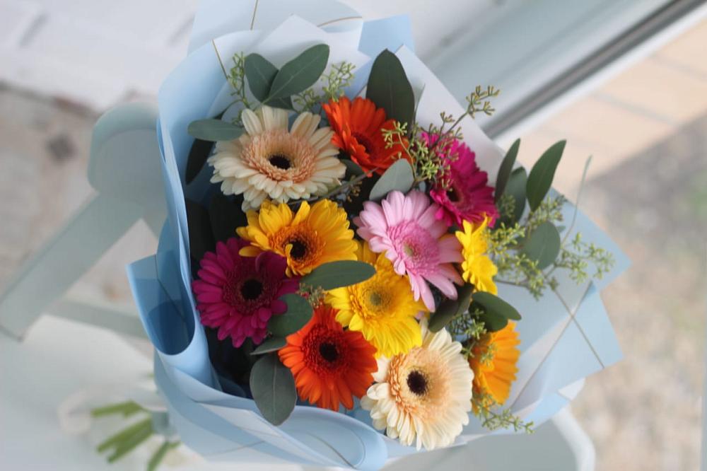 Букет цветов из: Герберы в Шумский