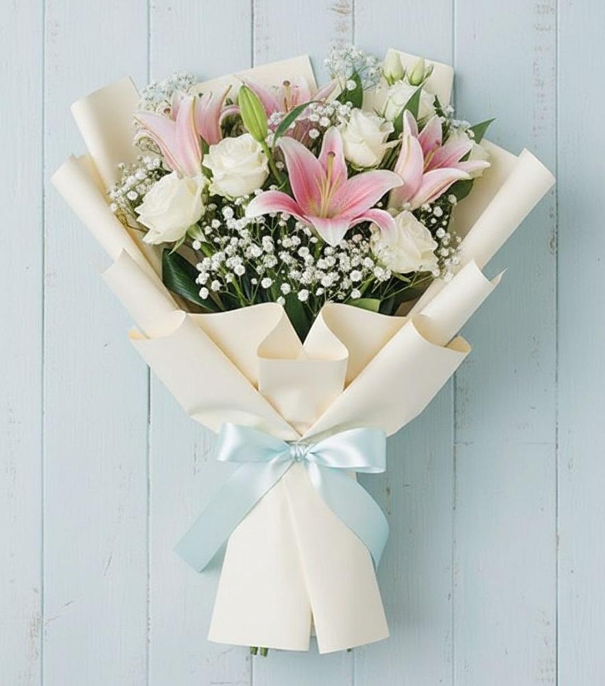 Букет цветов из: Лилии в Шумский