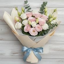 Букет цветов из:  Лизиантусы в Шумский