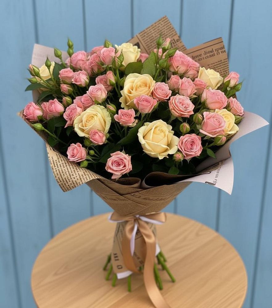 Букет цветов из: Розы в Шумский