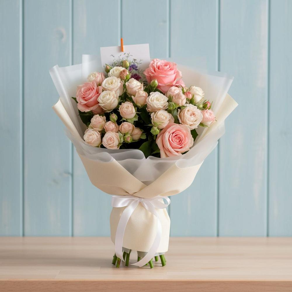 Букет цветов из: Розы в Шумский