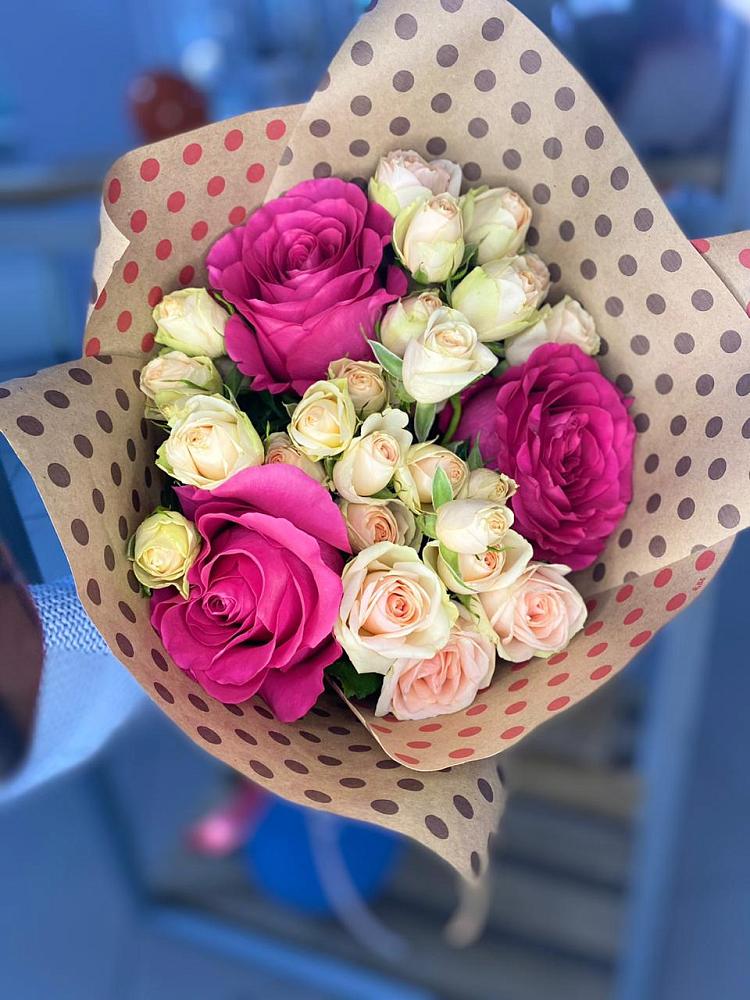 Букет цветов из: Розы в Шумский