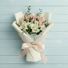 Букет цветов из:  Альстромерии в Шумский