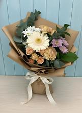 Букет цветов из:  Герберы и Хризантемы #REPLACE_PRED# Шумский