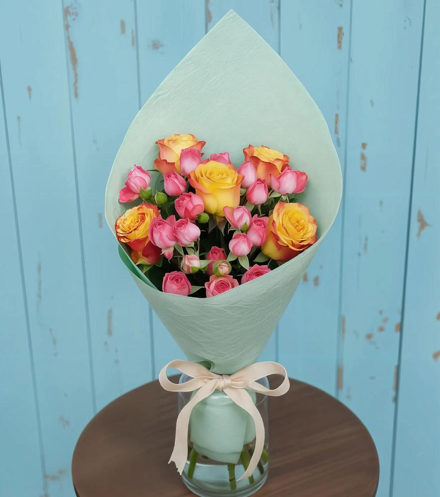 Букет цветов из: Розы в Шумский