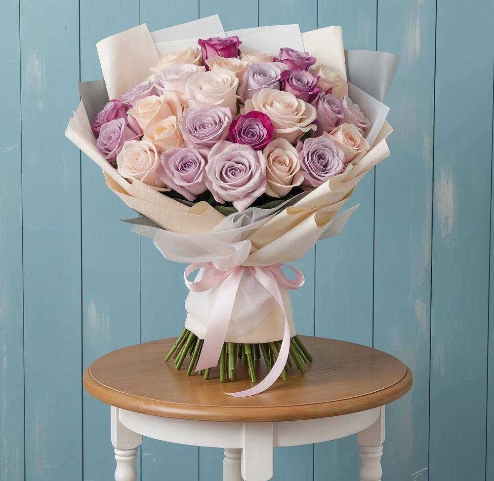 Букет цветов из: Розы в Шумский