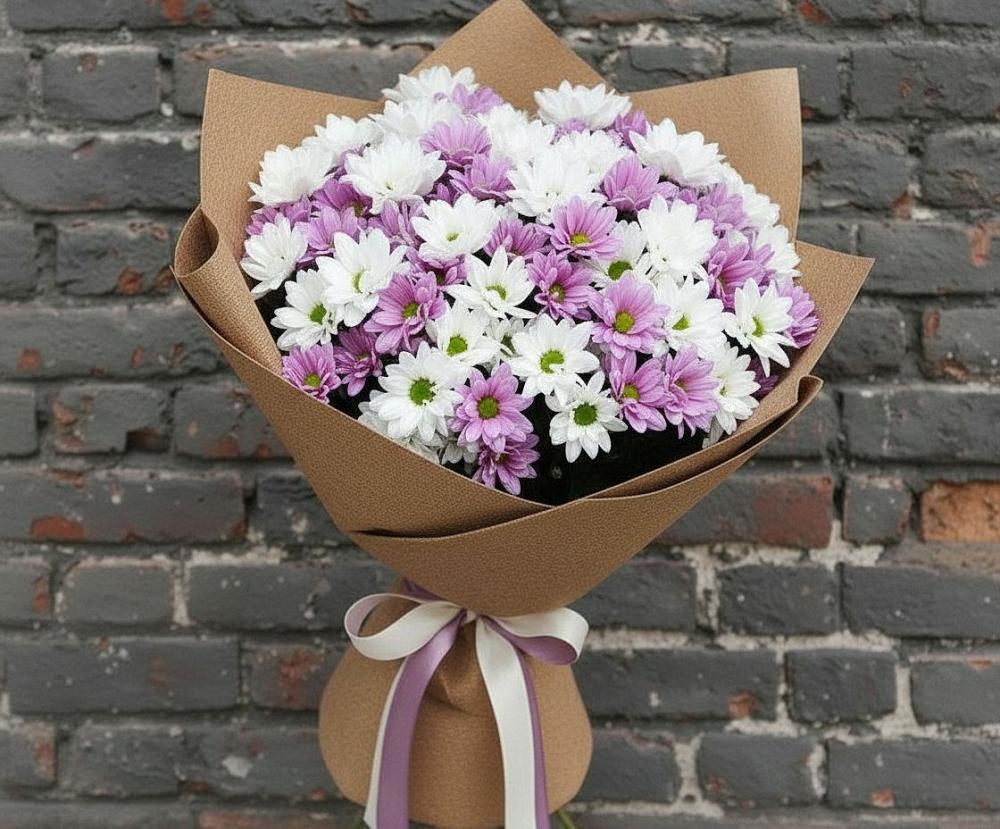 Букет цветов из: Хризантемы в Шумский