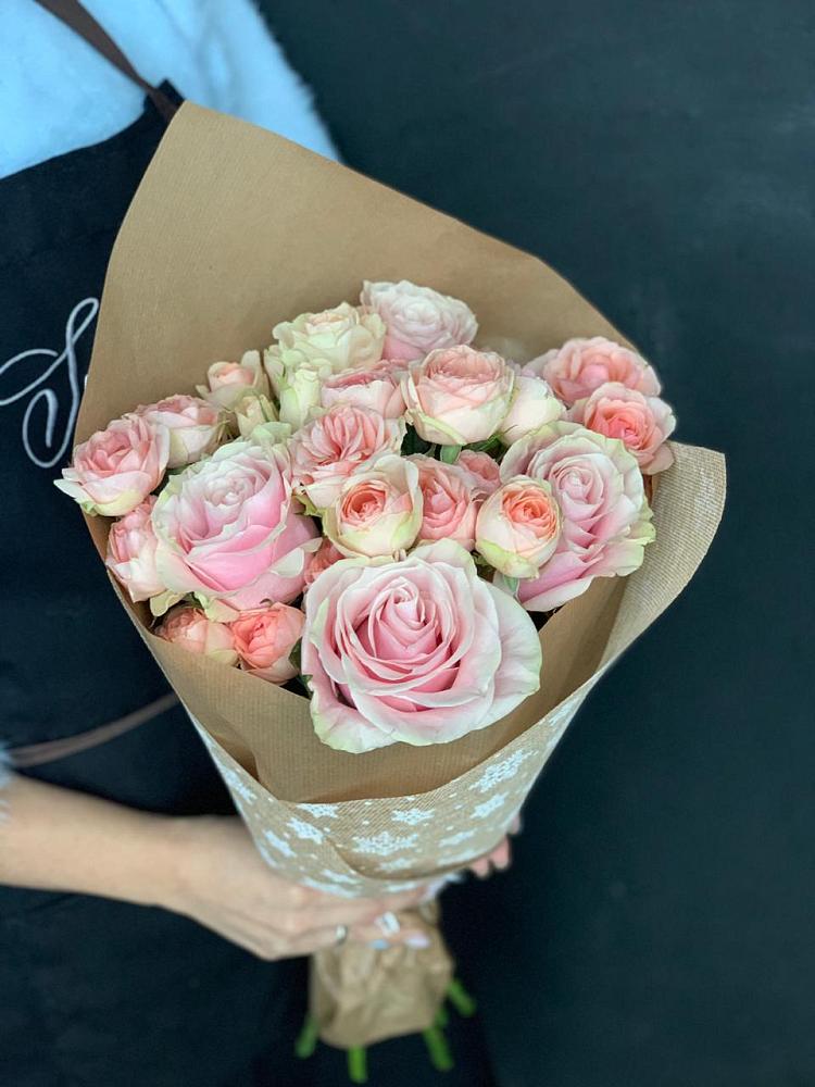 Букет цветов из: Хризантемы и Розы в Шумский