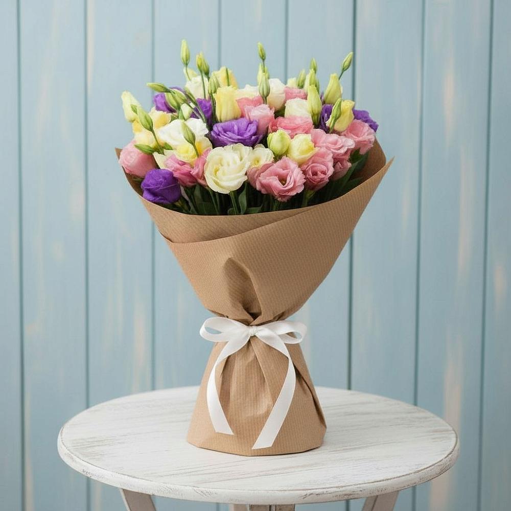 Букет цветов из: Лизиантусы в Шумский