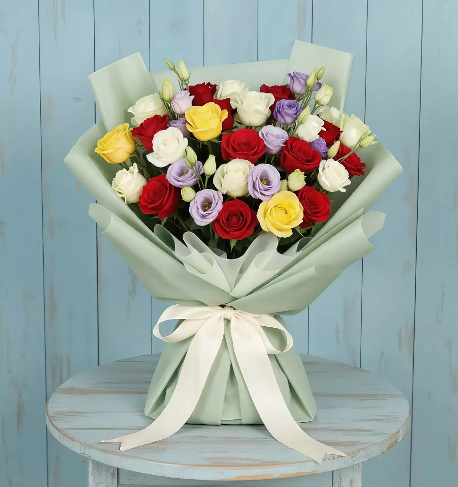 Букет цветов из: Розы в Шумский