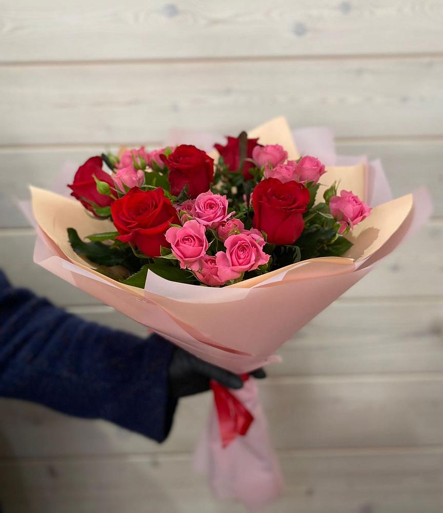 Букет цветов из: Розы в Шумский