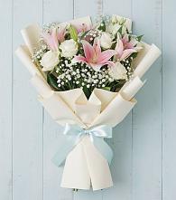 Букет цветов из:  Лилии в Шумский