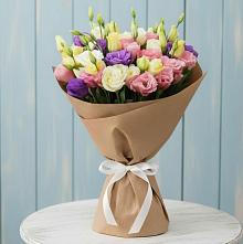 Букет цветов из:  Лизиантусы в Шумский