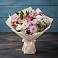 Букет цветов из: Хризантемы, Альстромерии и Розы в Шумский